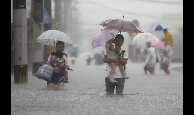 Heavy Rain Causes Floods, Mudslides In Southwestern Japan