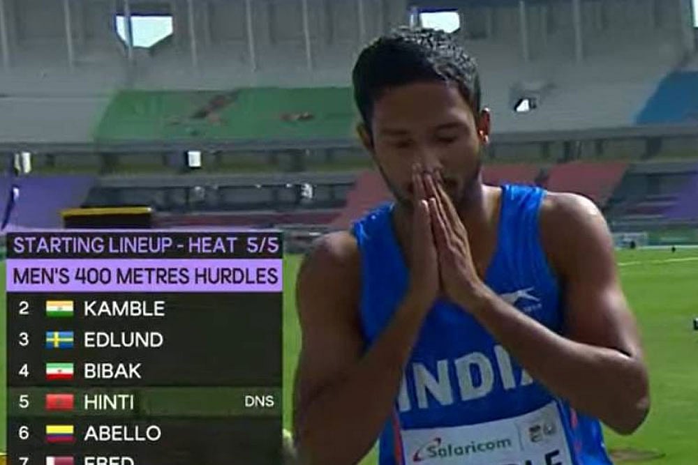 Hurdler Rohan Kamble Books Semifinal Berth In U-20 World Athletics Championships