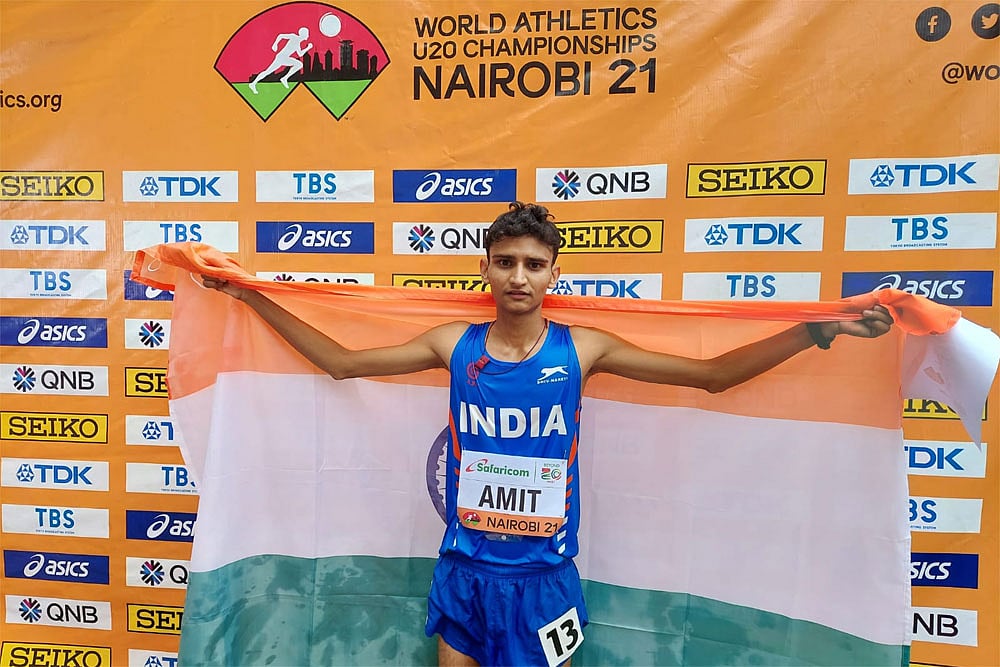 Amit Khatri Wins Silver In 10km Race Walk At World U-20 Athletics Meet
