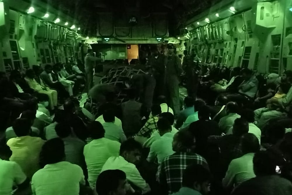 Watch: IAF Brings Back 168 People From Afghanistan Including 107 Indians
