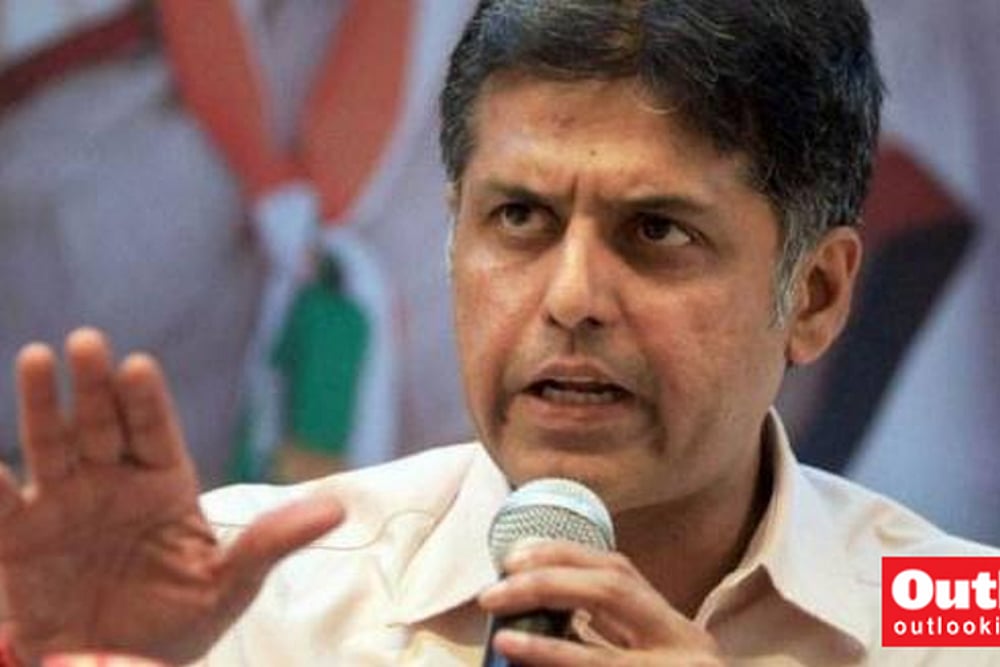 Congress leader Manish Tewari