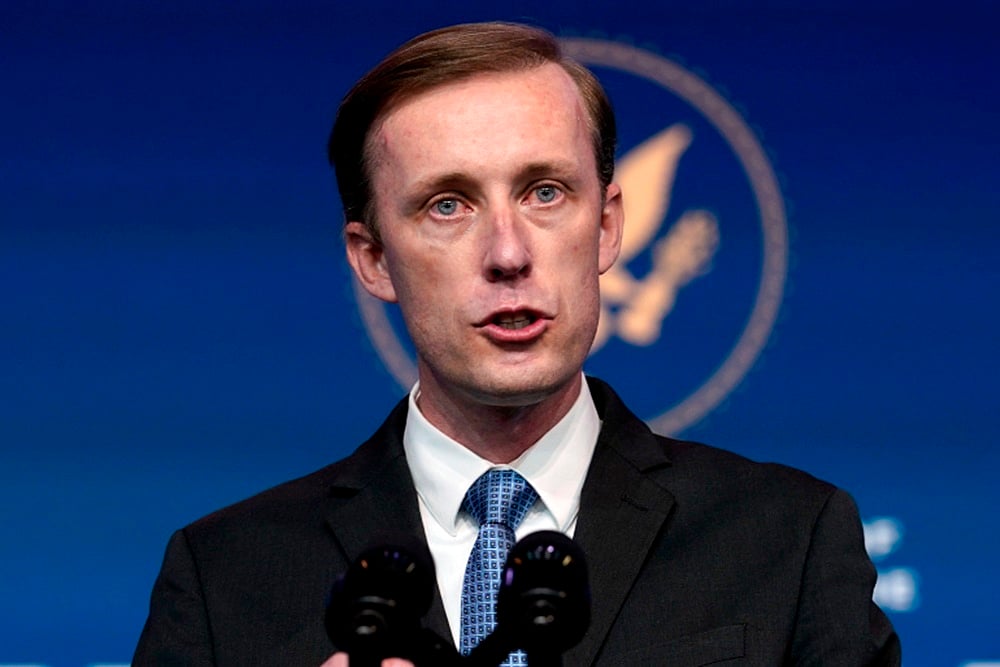 National Security Advisor Jake Sullivan