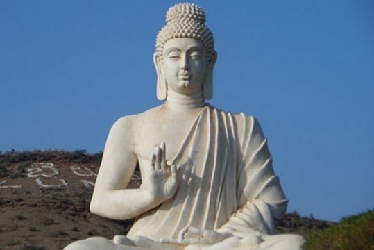 Police Removes Buddha Statue Installed In UP’s Kannauj Amidst Stone Pelting