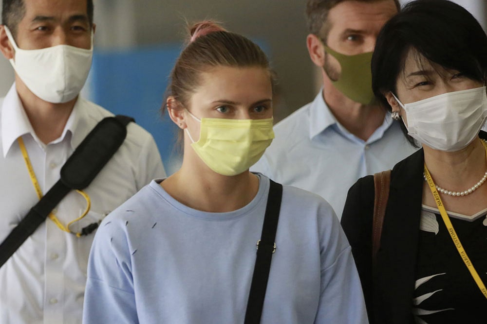 Tokyo 2020: Belarusian Sprinter Krystsina Tsimanouskaya Boards Plane To Vienna