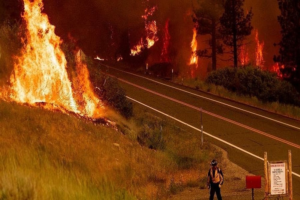 Huge California Fire Grows As Heat Spikes Again Across State