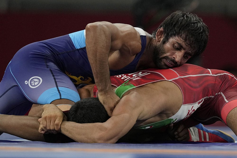 Bajrang Punia Storms Into Tokyo Olympics, Wrestling Semifinals; Seema Bisla Exits
