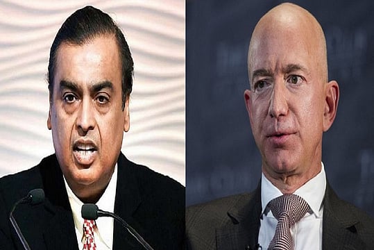 Jeff Bezos Vs Mukesh Ambani In Future-Reliance Deal