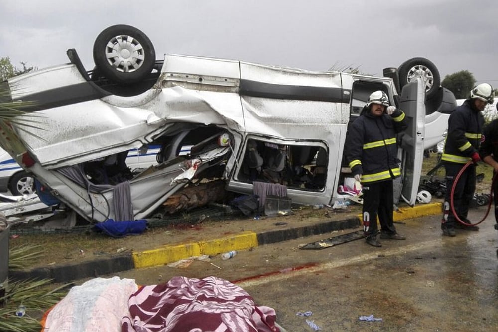 The 29-seat bus, which was transporting a charity group, was travelling downhill when it flipped over and was crushed, Reuters reported, citing Vietnam News Agency. - File Photo; Representative image