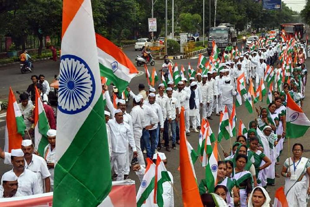 ‘Quit India’ Day: Tributes Paid To Martyrs At Mumbai’s August Kranti Maidan