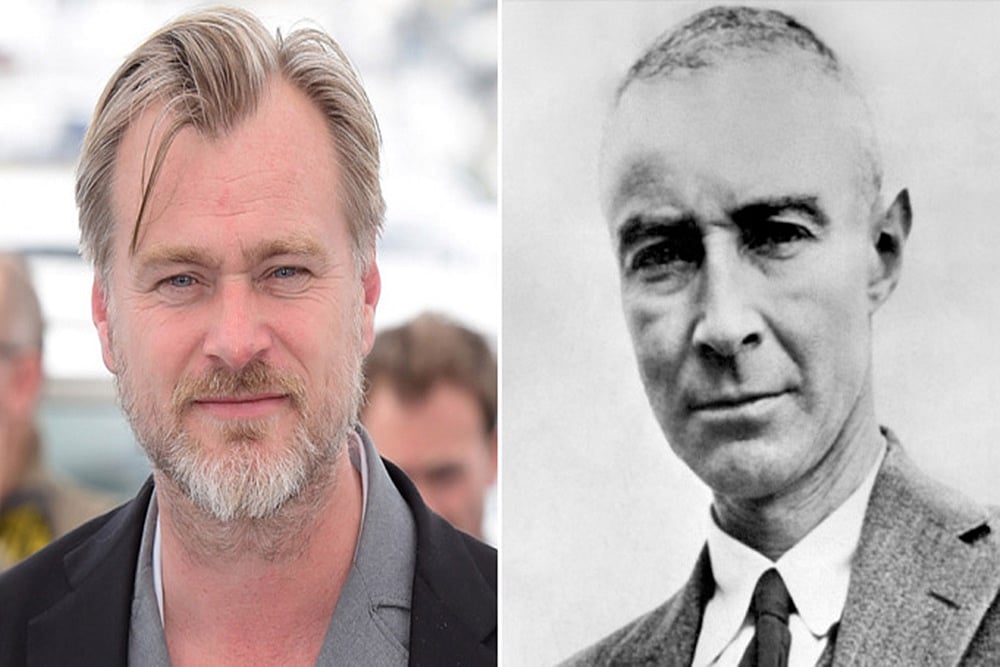 Christopher Nolan and J. Robert Oppenheimer