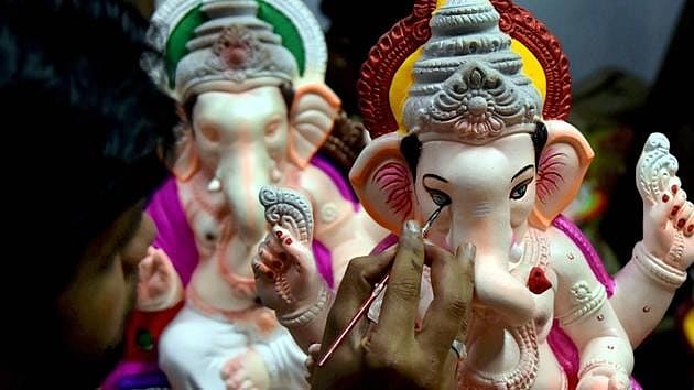 'Science For Environment': MP Students Make Ganesha Idols That Can Purify Water