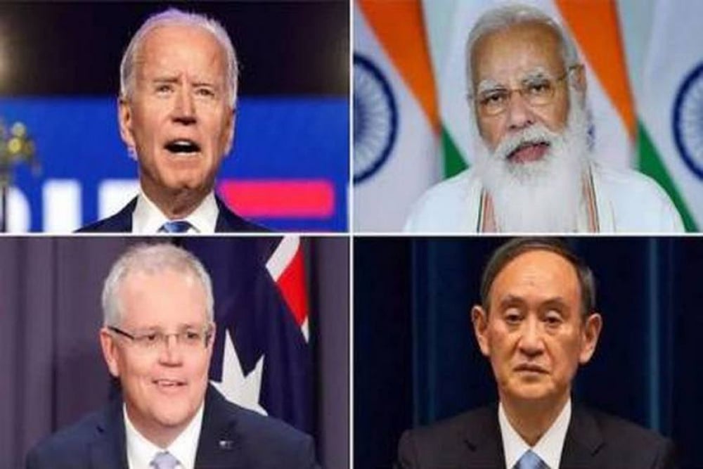 First In Person QUAD Summit Shows US’ Indo-Pacific Pivot In Full Swing: Experts