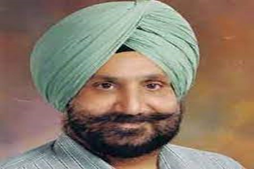 Congress leader Sukhjinder Singh Randhawa.(image: punjabassembly.nic)