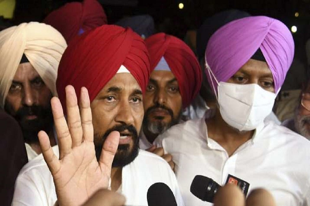 Congress leader Charanjit Singh Channi 