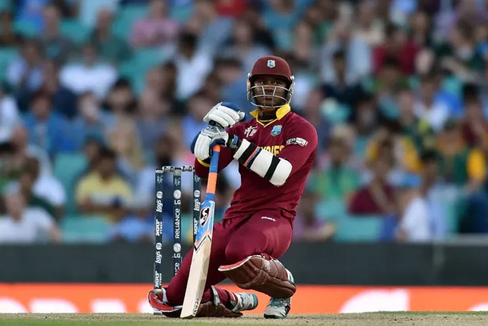 Marlon Samuels retired from international cricket in November 2020.