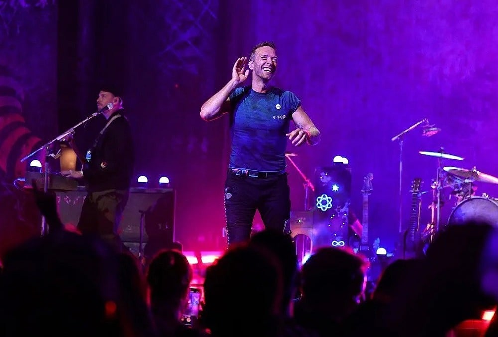 file photo : Coldplay’s Chris Martin 