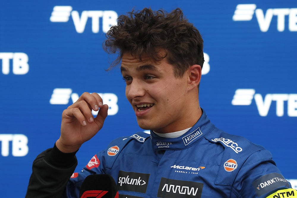 At 23, Lando Norris is into his fifth season in the F1 with McLaren.