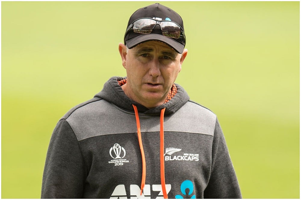 New Zealand coach Gary Stead.  