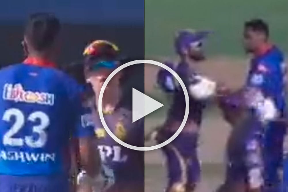 KKR Vs DC, IPL 2021: Dinesh Karthik Stops Ravi Ashwin's On-field Altercation With Eoin Morgan – WATCH