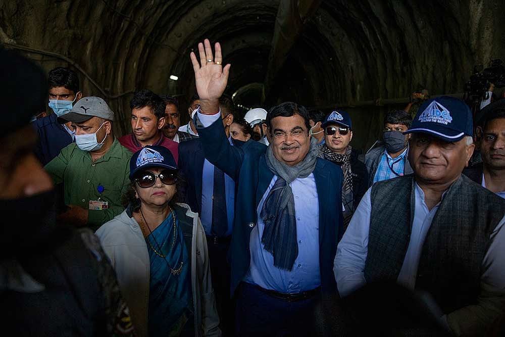 Zojila Tunnel Work Is Challenging But Govt Has Strong Will To Complete It In Time: Gadkari