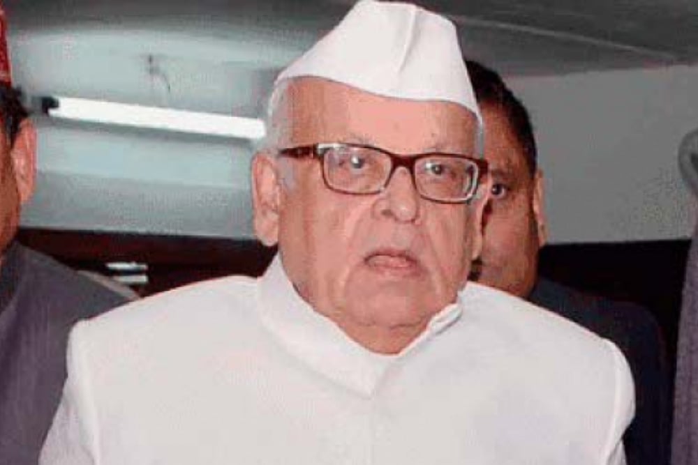 Former UP Governor Aziz Qureshi Slapped With Sedition For 'Derogatory' Comments Against Yogi Govt
