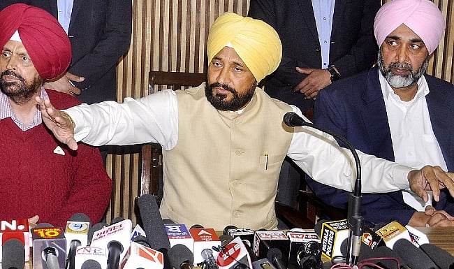 Criminals wet their pants on seeing Punjab policemen: Channi