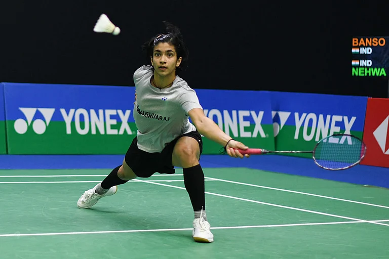 India Open Badminton: PV Sindhu Advances, Malvika Bansod Knocks Idol Saina Nehwal Out - File Photo