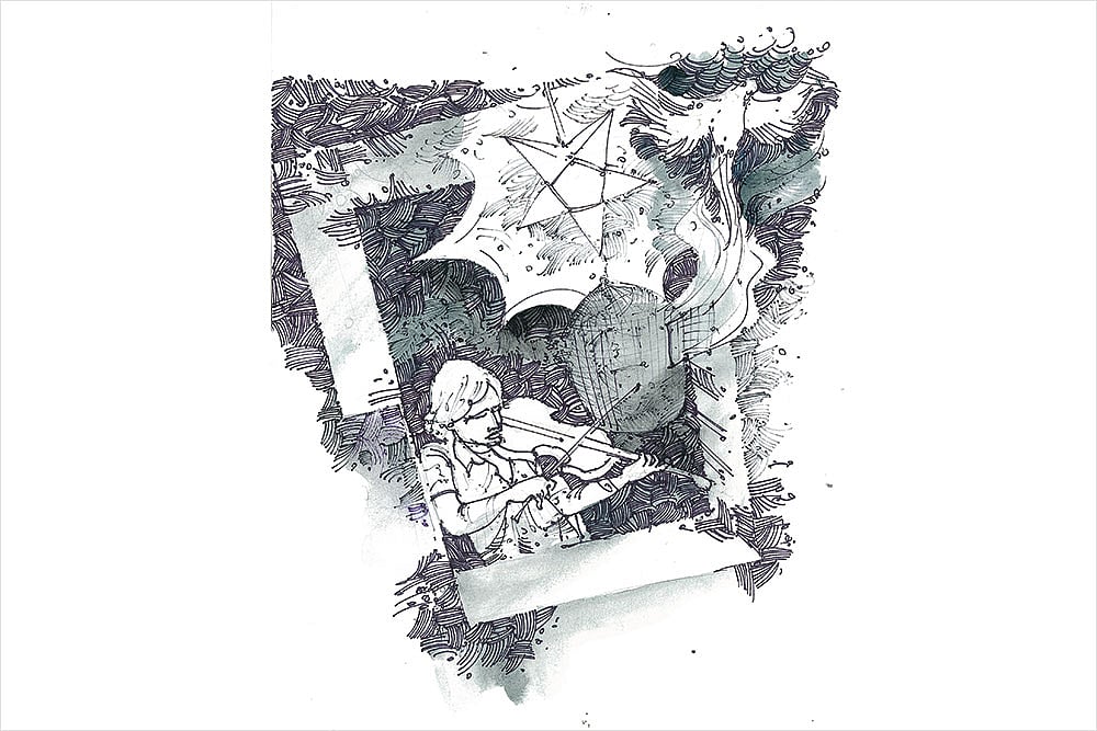 Play Us A Memory, Violin Man