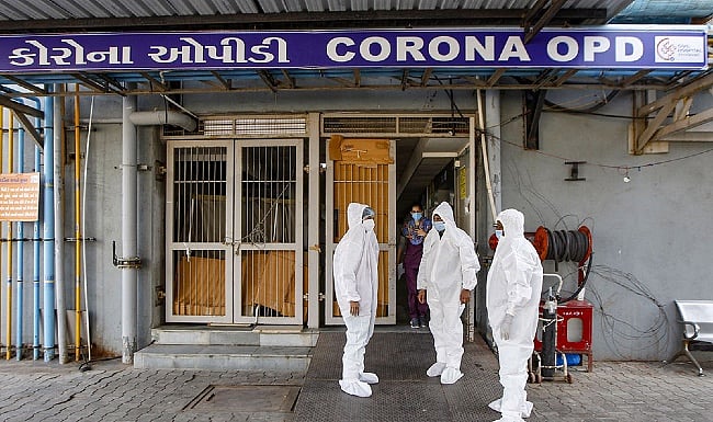 COVID-19: Gujarat Logs Over 11,000 New Cases, Highest In Nearly Eight Months; Five Die