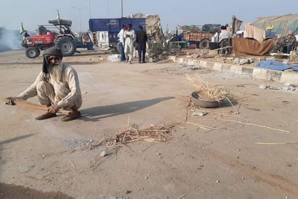 'At The End of A Protest': A Poem On Farmers' Protest