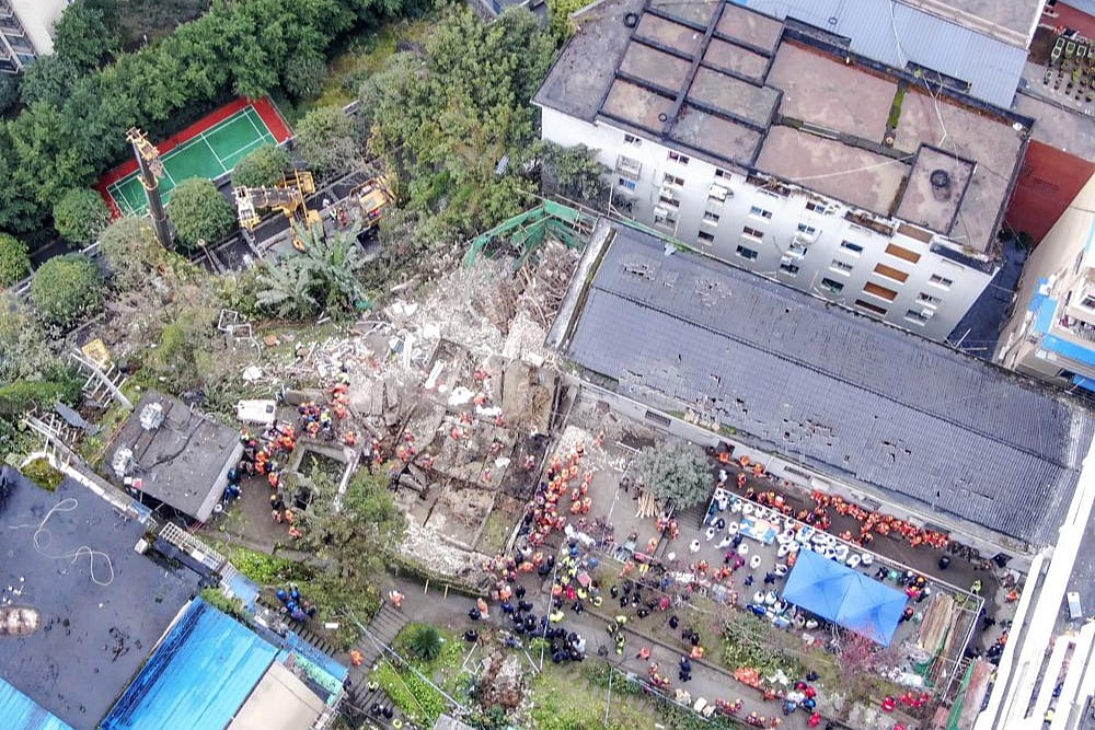 China: Blast Leaves 16 Dead At Cafeteria In Chongqing City