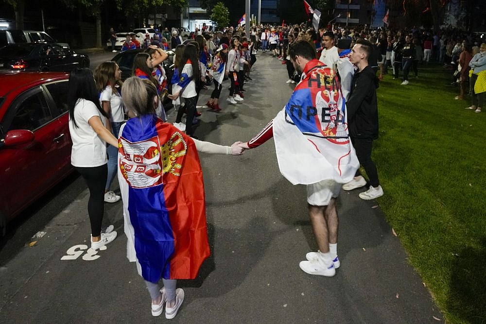 Australian Open 2022: Supporters Demonstrate As Novak Djokovic Awaits Court Proceedings