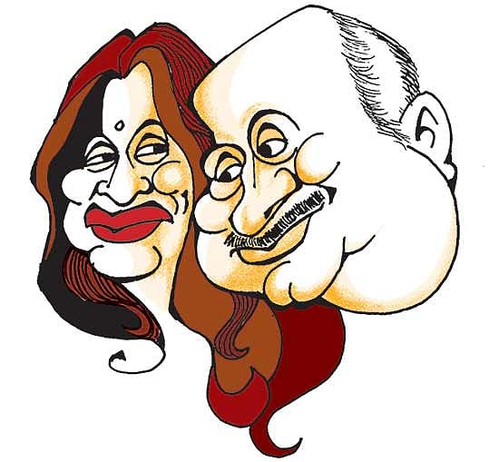 Anupam And Kiron Kher