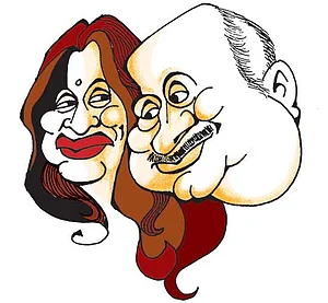 Anupam And Kiron Kher