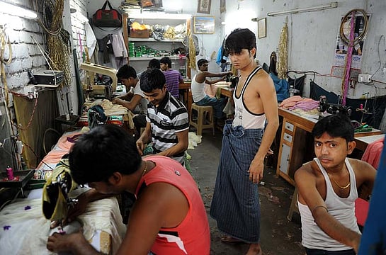 Floors Wet With Sweat