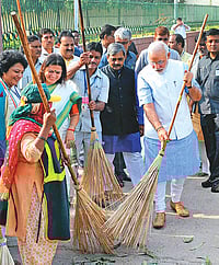 A Long Handle On The Broom A Long Handle On The Broom