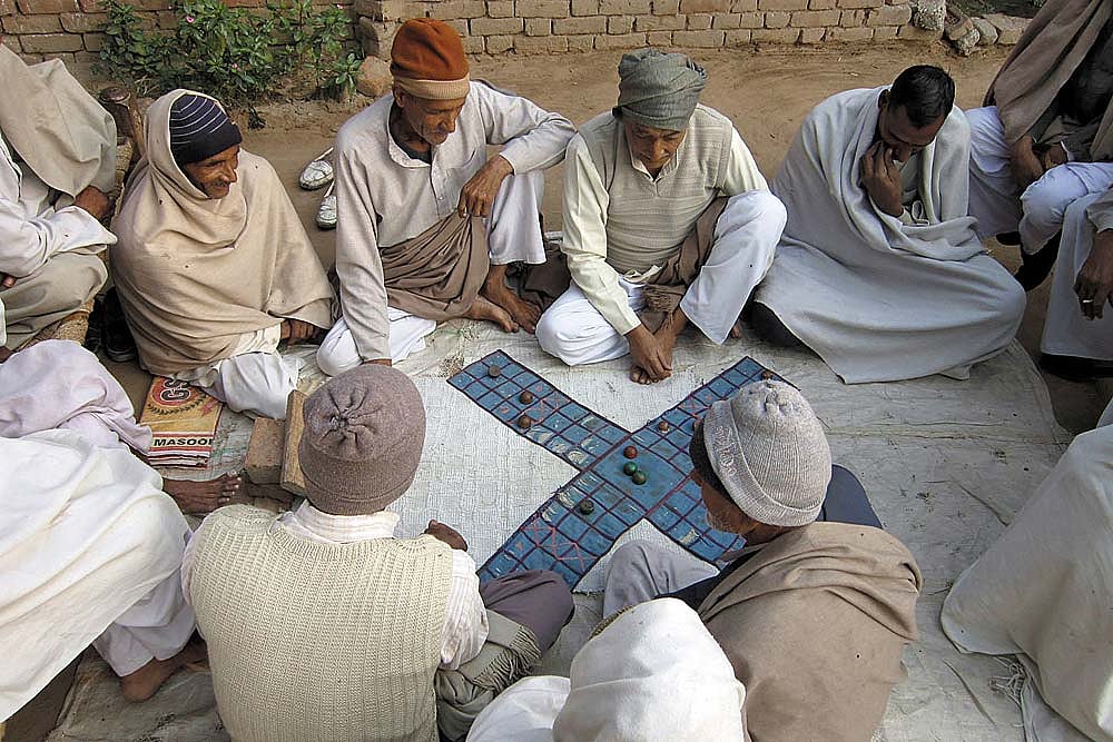 As Pawns Circle Knights