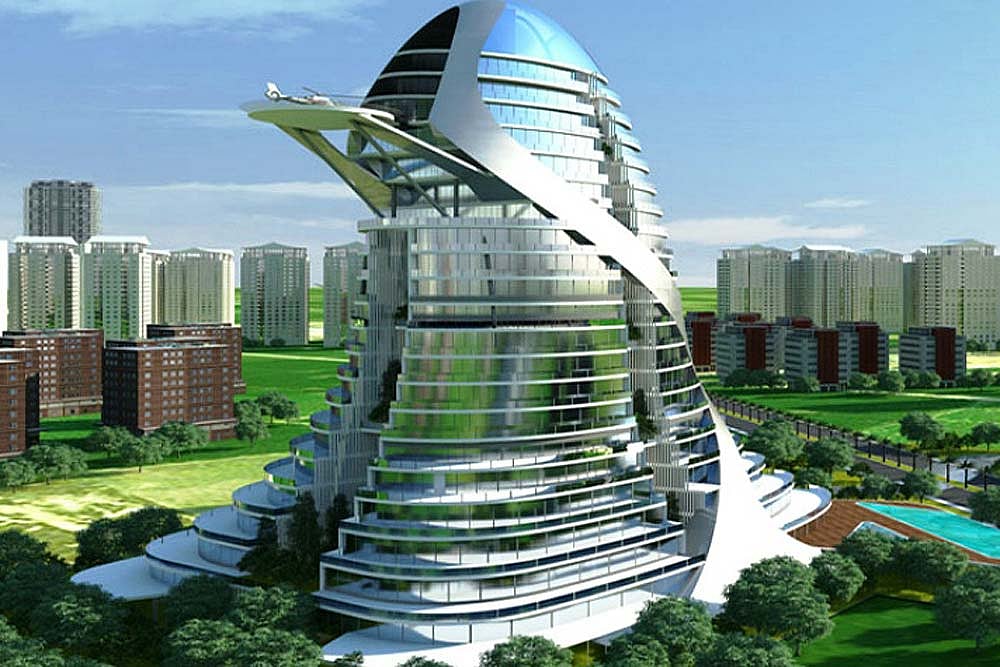 Lakewood City Is Made Of Papier Mache