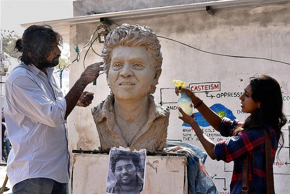 In The Dark Of His Troubles