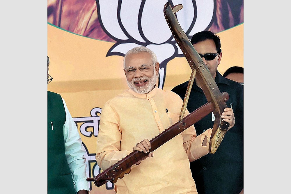 Has Modi Junked Gujarat Model?
