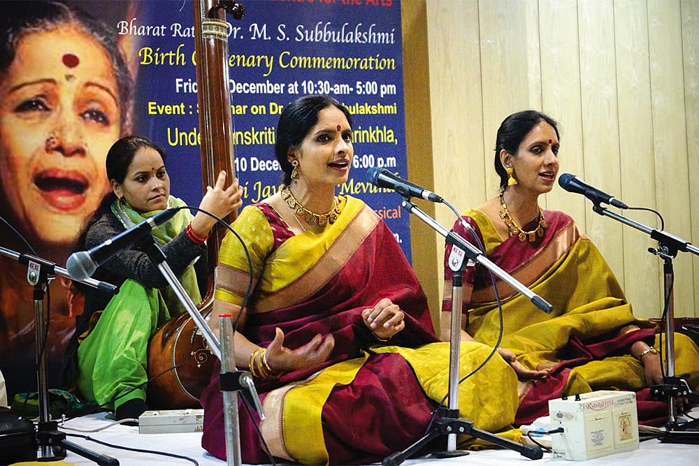 December, And It’s Raining Carnatic