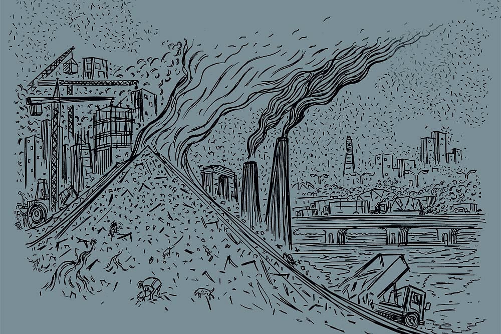 A Road You Can Just About See