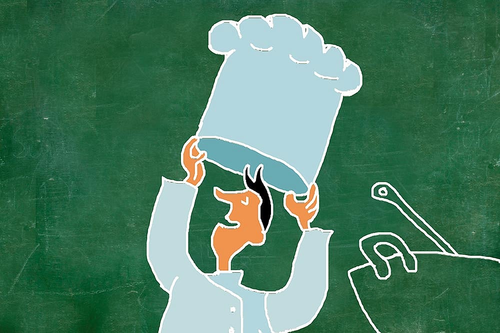 A Cordon Bleu Butter Chicken