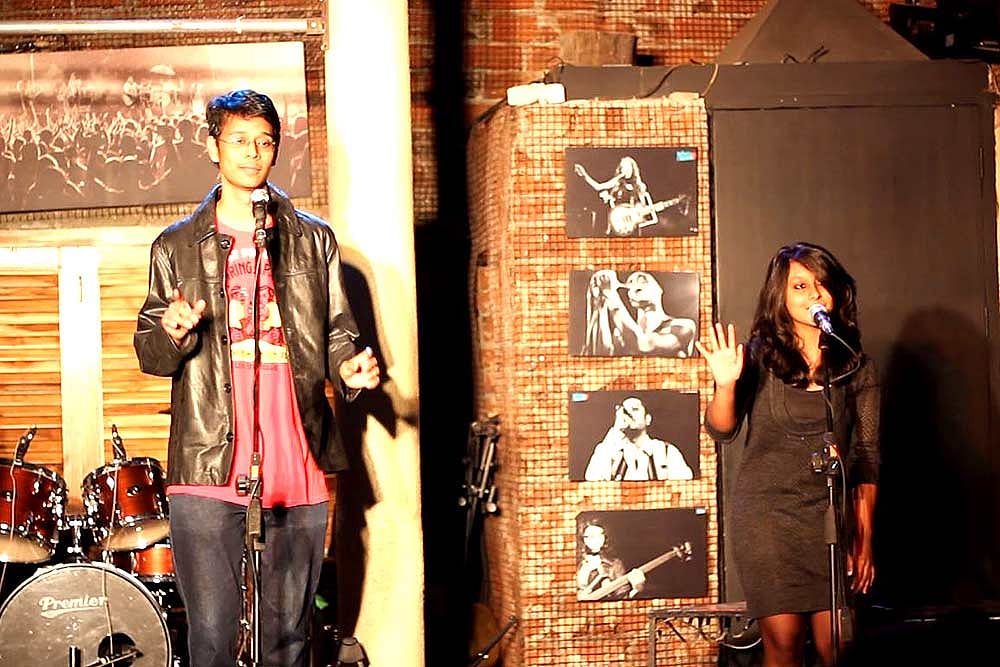 ­A Poet Takes The Mike