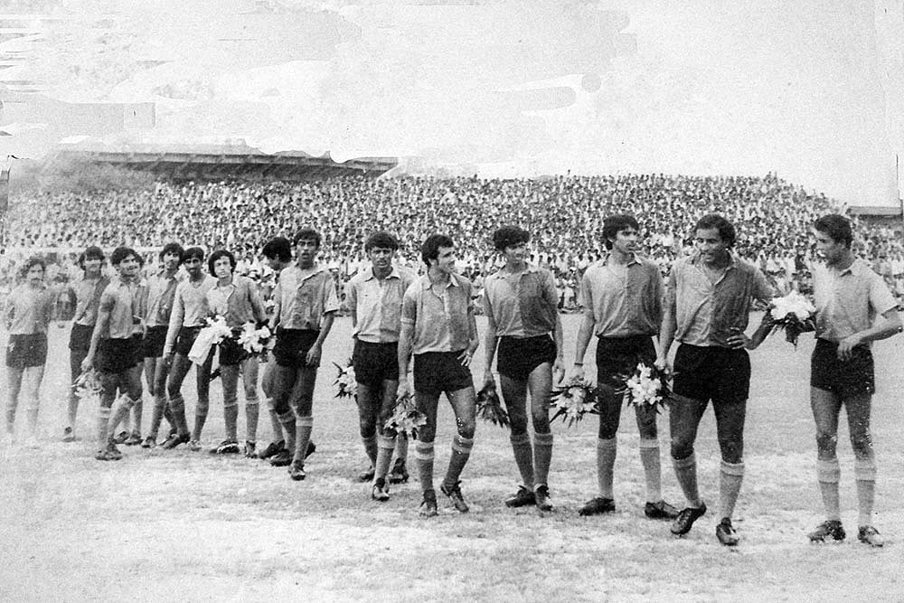 An Outsider Between The Posts