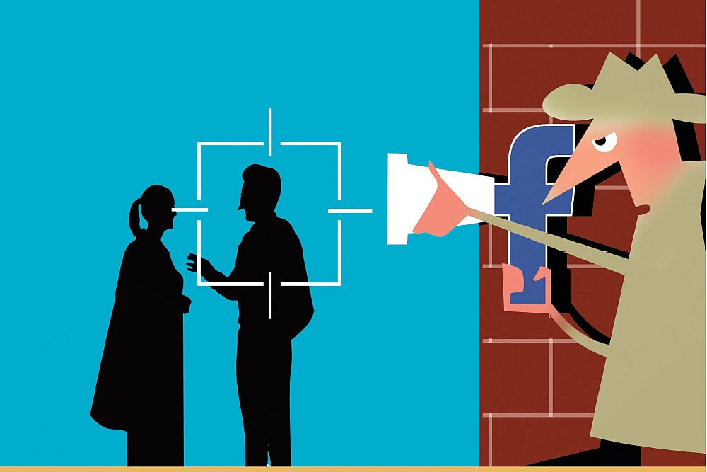 Red Bricks Beneath The Blue Wall