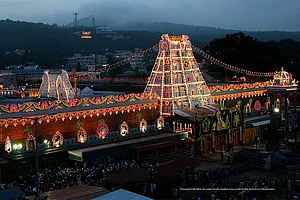 Rumours About Tirupati Temple Trigger Political Slugfest