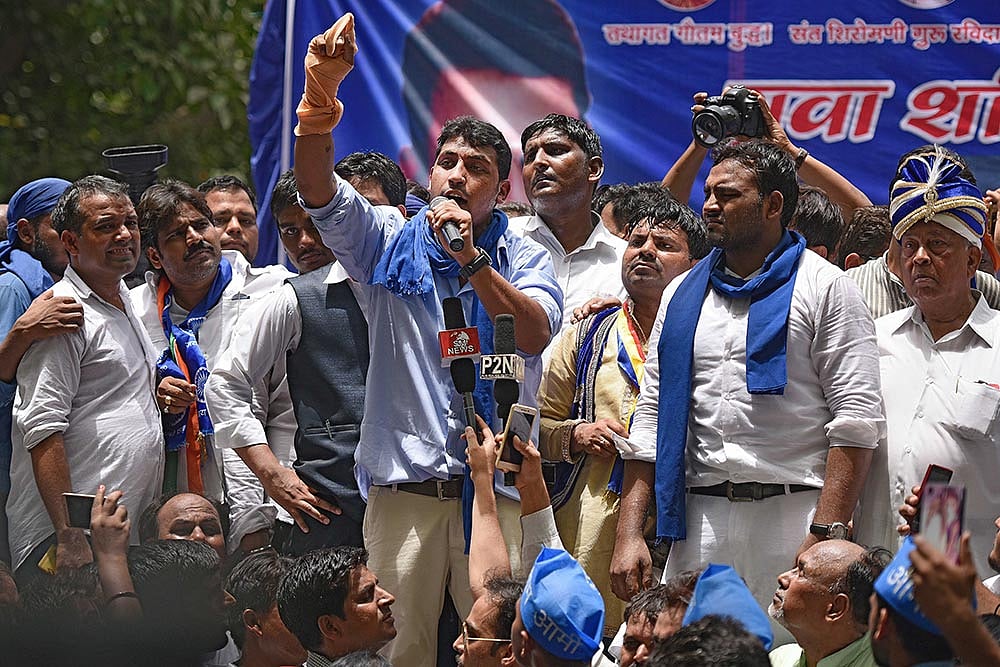Dalit Movement Needed Leader Who Would Demand Power, Chandrashekhar Stepped Up