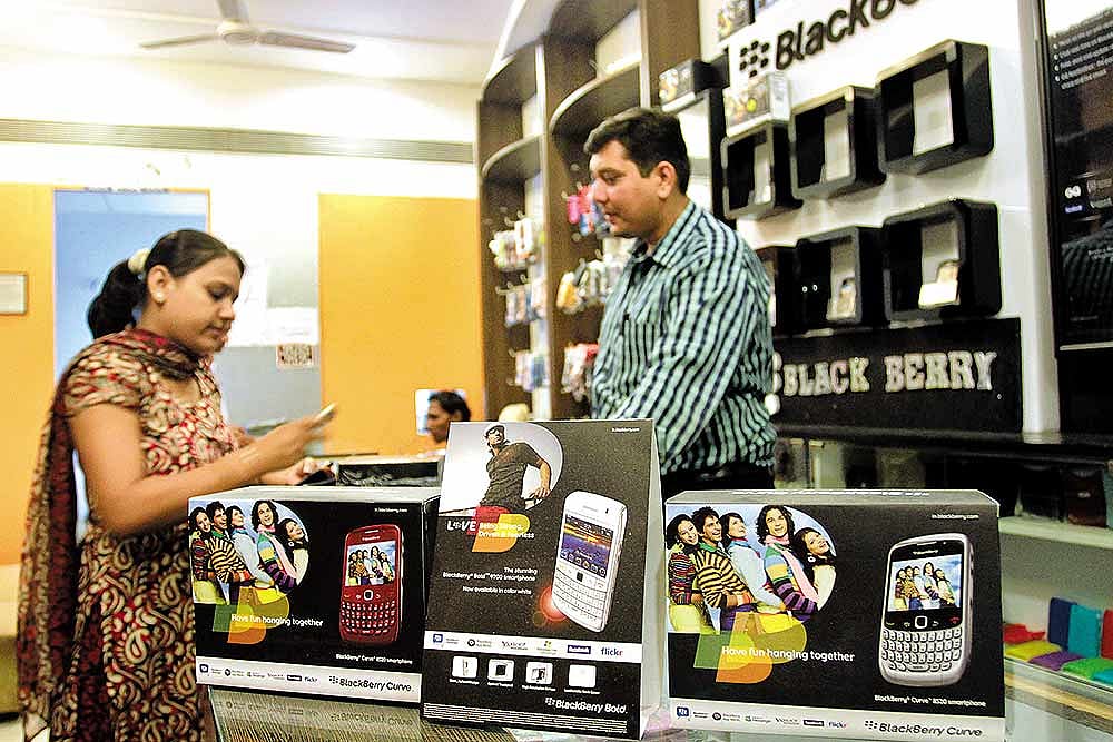 What iPhone, I Have The Blackberry!