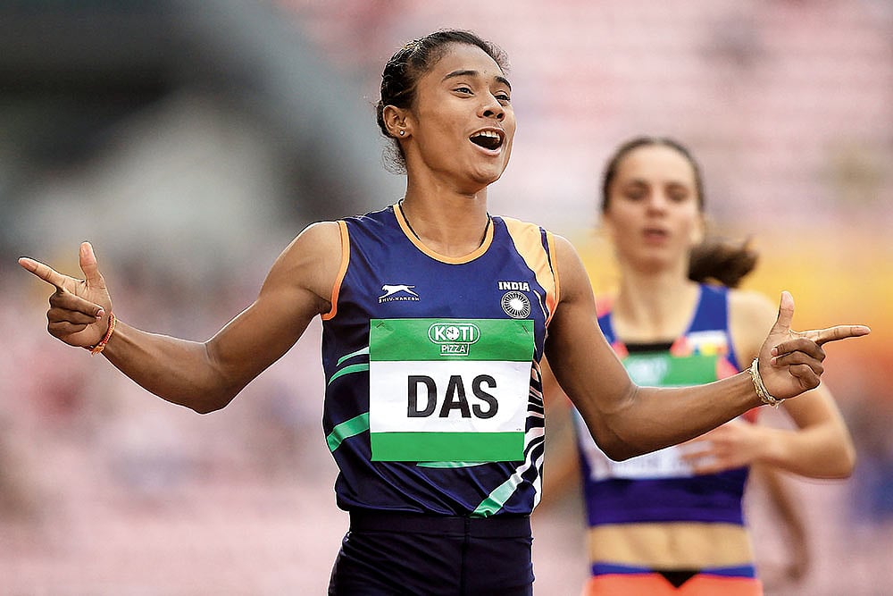 Promising Hima Das Spicing Up India's Olympic Dreams